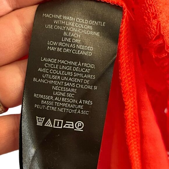 Maeve Anthropologie Strapless Lace Mini Dress, Size L, NWT - Picture 11 of 13